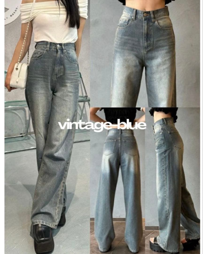 骨格ウェーブ優勝デニム　twwデニム　2g2c XS/L ヴィンテージブルー