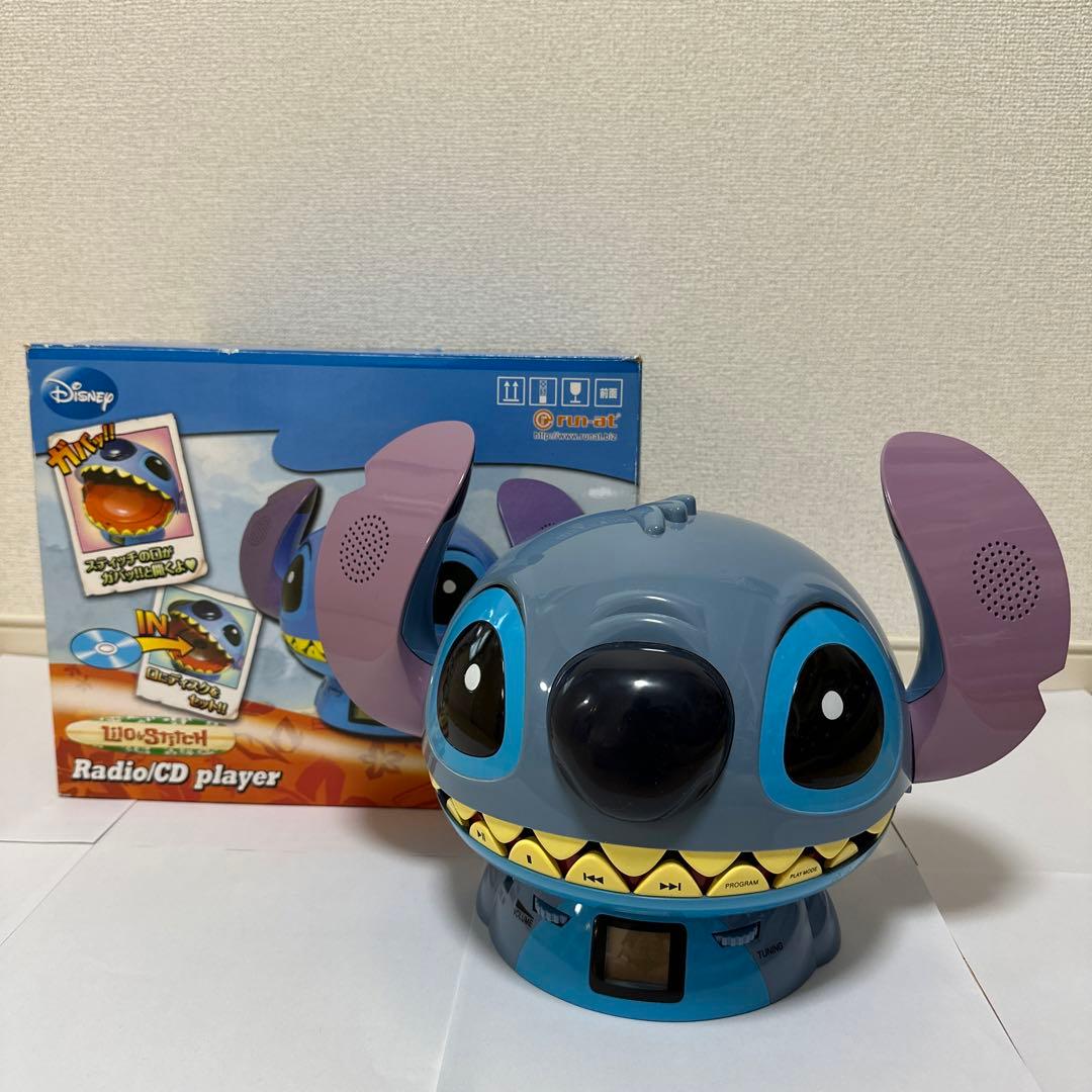 スティッチ ラジオ/CDプレイヤー　ディズニー