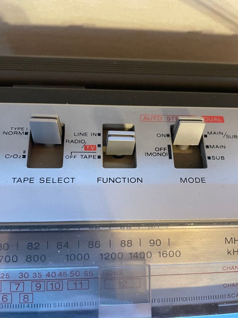 SONY ラジカセ ZILBAP TV CFS-V1