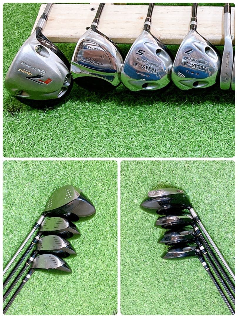 L13.テーラーメイド　初心者オススメ　ゴルフクラブ　メンズセット　右利き14本