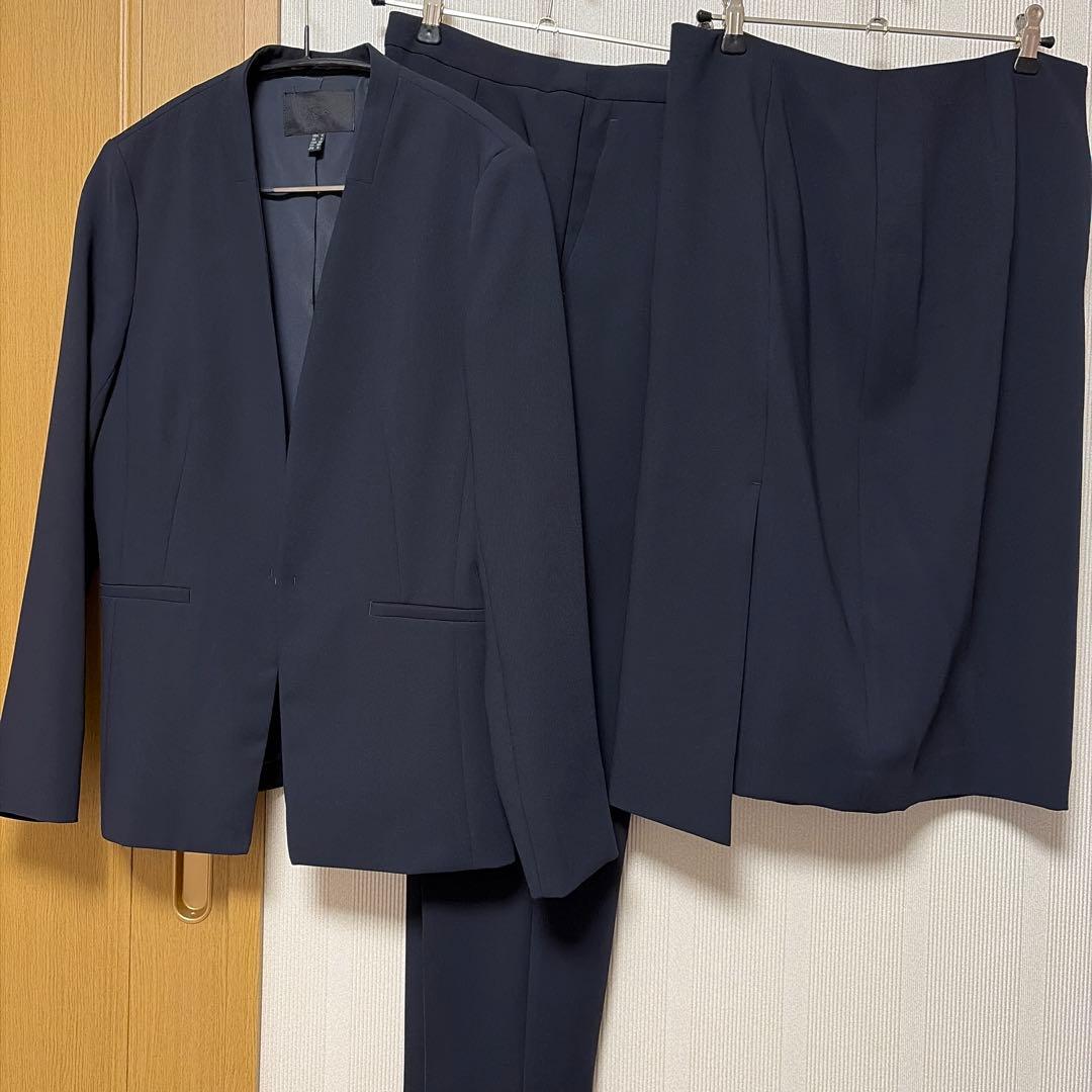 ICB Double Fied セットアップ　濃紺 サイズ4(スカートのみ6)