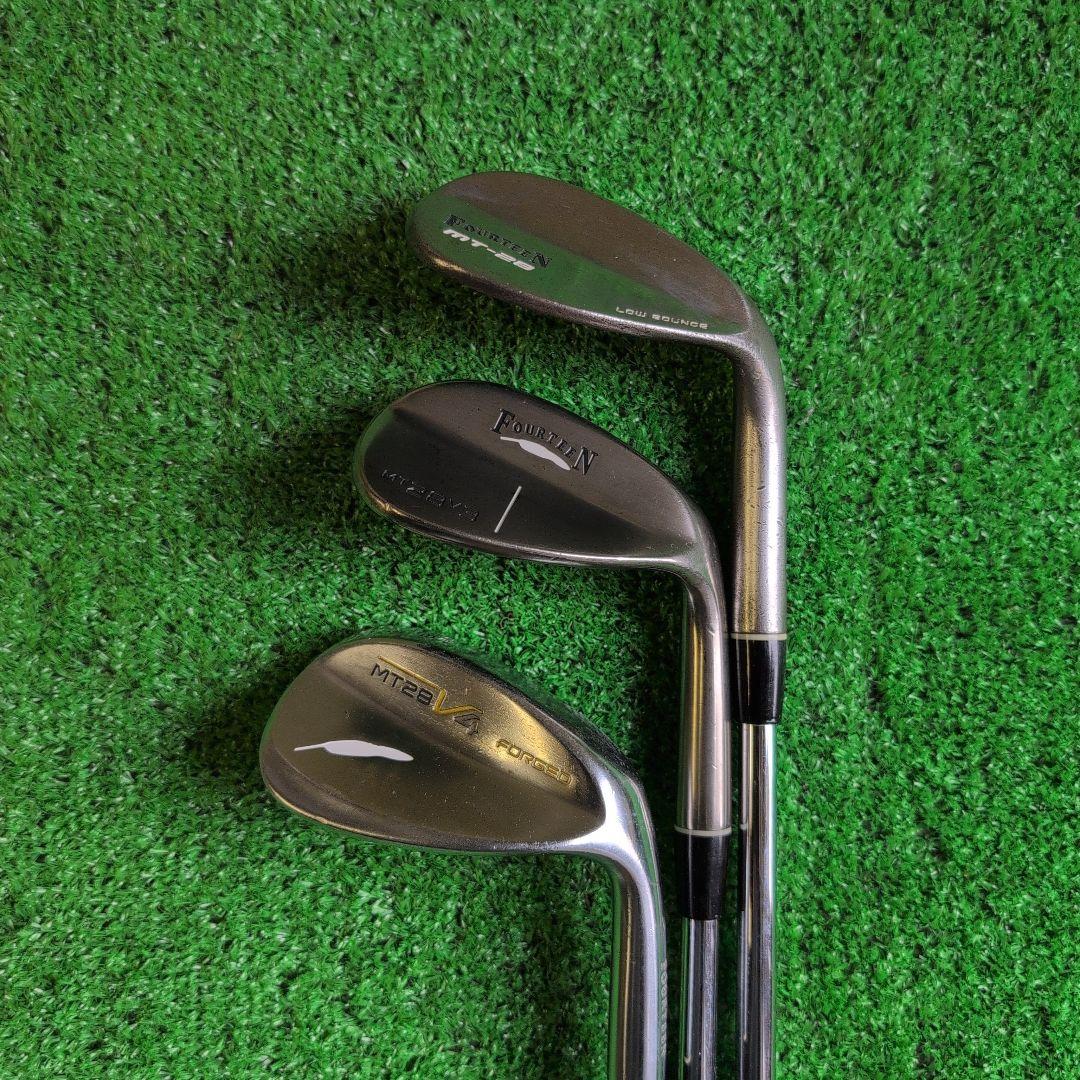 MT−28 ウェッジ 48°・54°・58°　3本セット フォーティーン