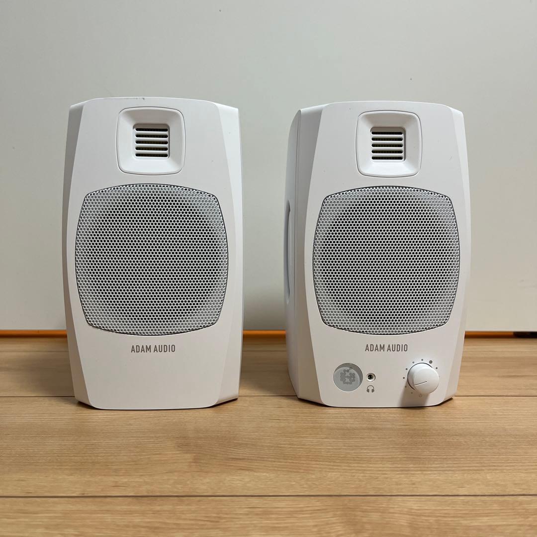 ADAM AUDIO D3V ホワイトスピーカー