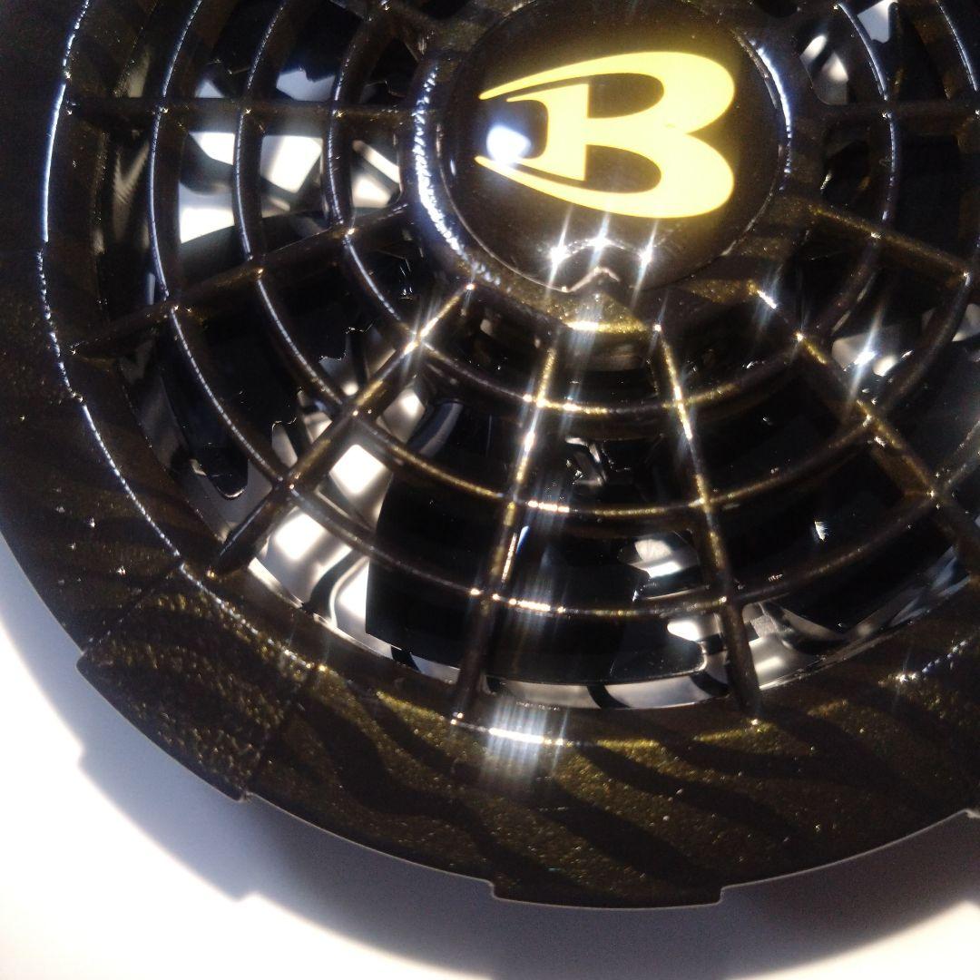 バートル AC240（12V）虎柄　メタリックゴールドゴーストペイント