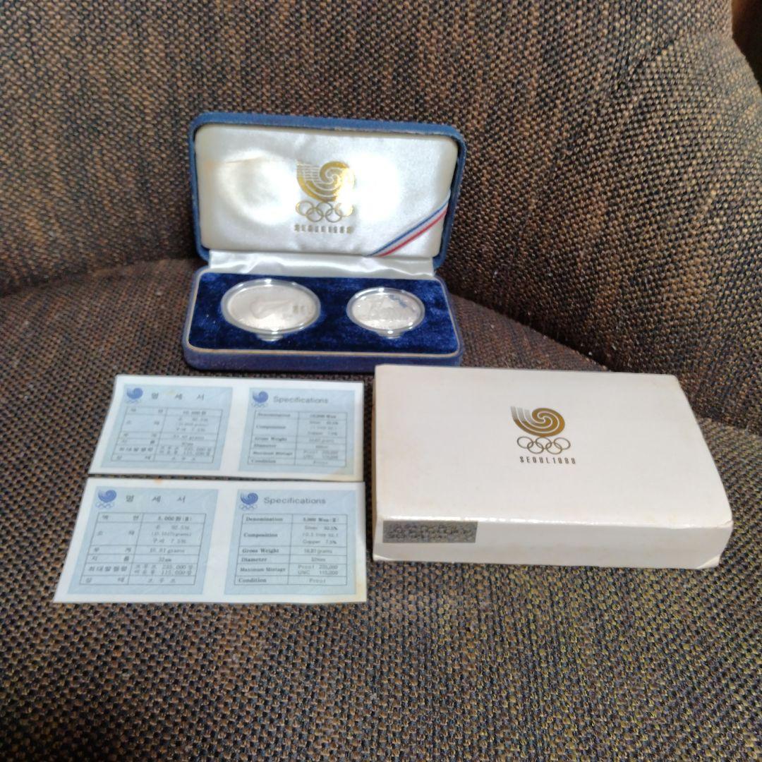 ◼️1988年 ソウルオリンピック 記念硬貨セット