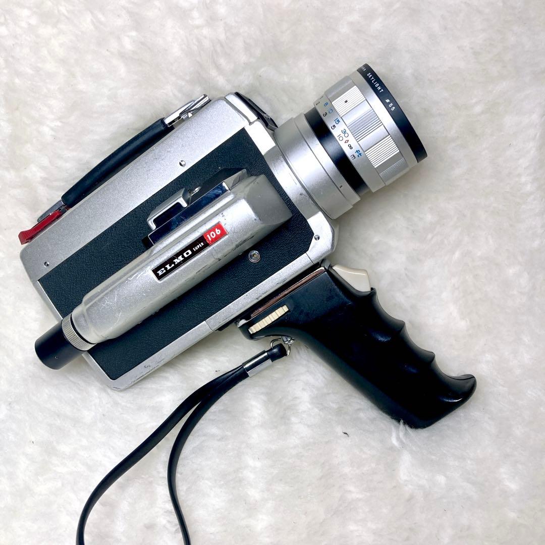 【簡易動作確認済】ELMO エルモSUPER 106 8ミリ ビデオカメラ