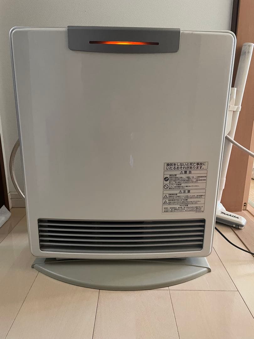 松*本様 イオン運転機能付き　15畳まで ガスファンヒーター 都市ガス13A