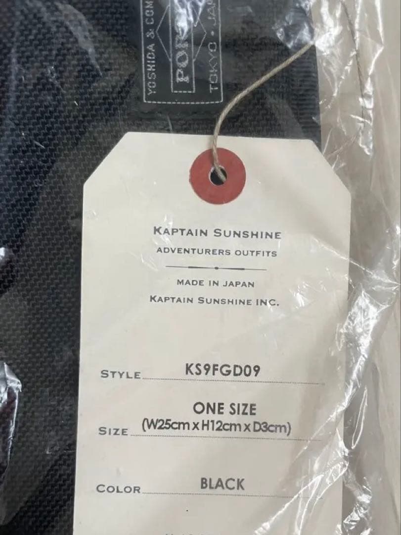 KAPTAIN SUNSHINE×PORTER Funny Bag