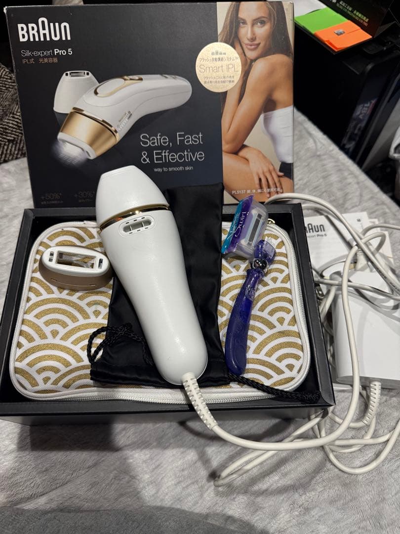 BRAUN 光美容器　Silk expert Pro5 シルクエキスパート
