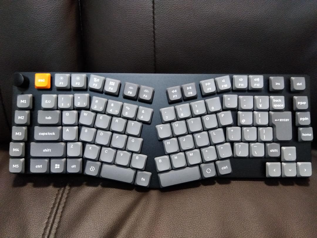 Keychron K15 Max JIS配列 赤軸 人間工学Alice配列