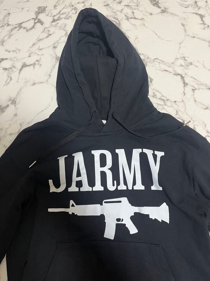 激レア　jarmy +81 パーカー　xs ブラック