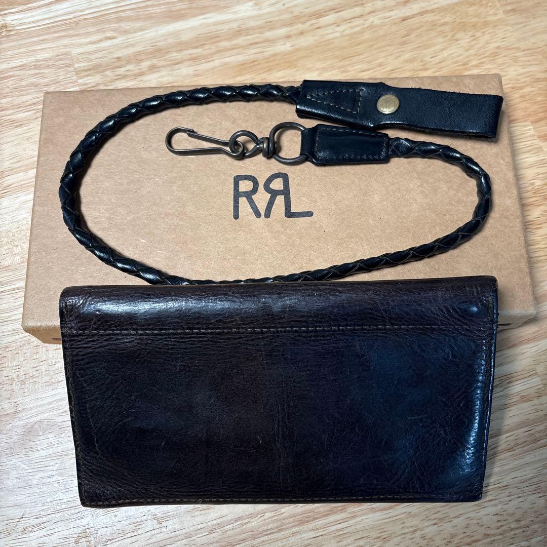 RRL レザー 財布 スタッズ付き 長財布 ！！