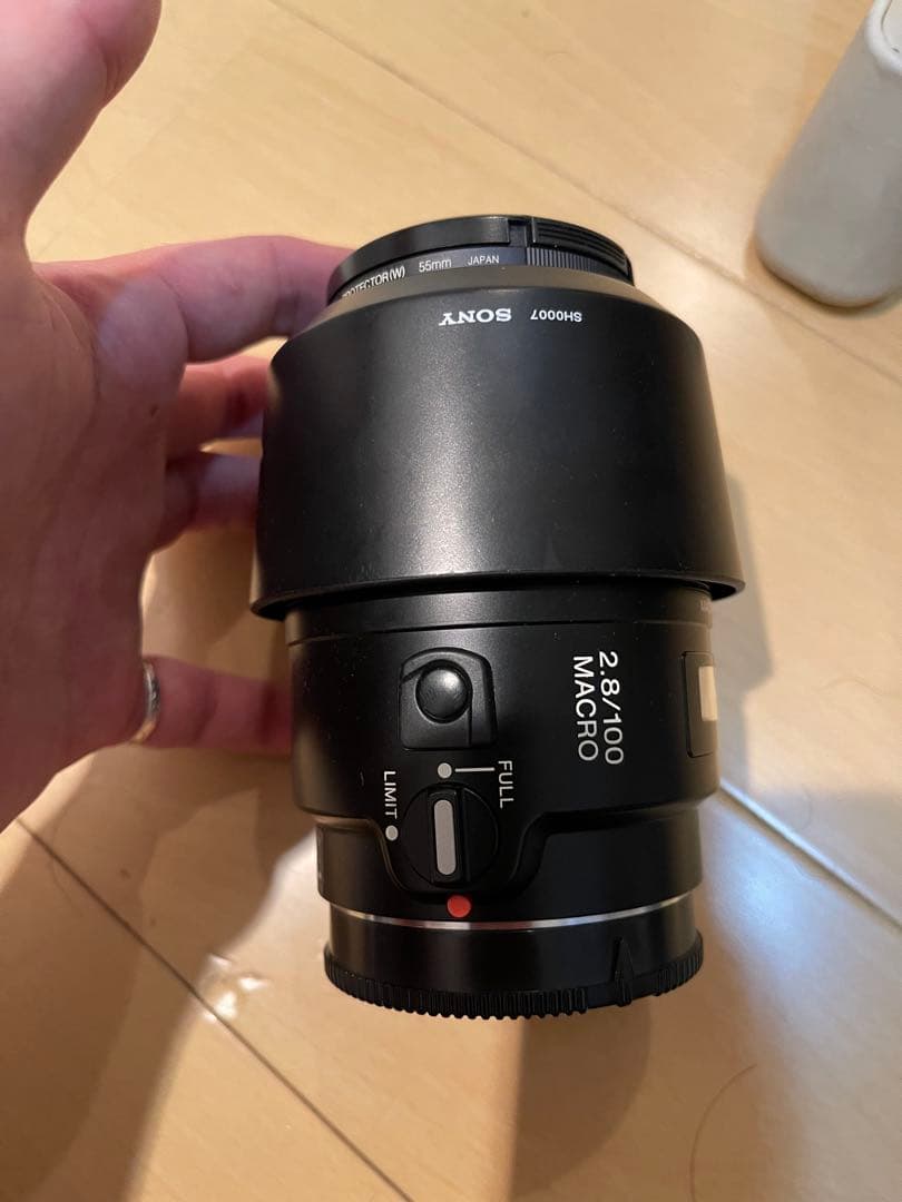SONY 2.8/100 MACRO レンズ