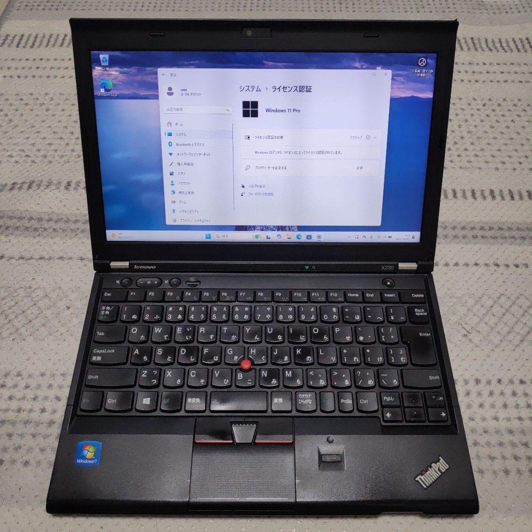 ThinkPad X230 +ドッキングステーション / win11