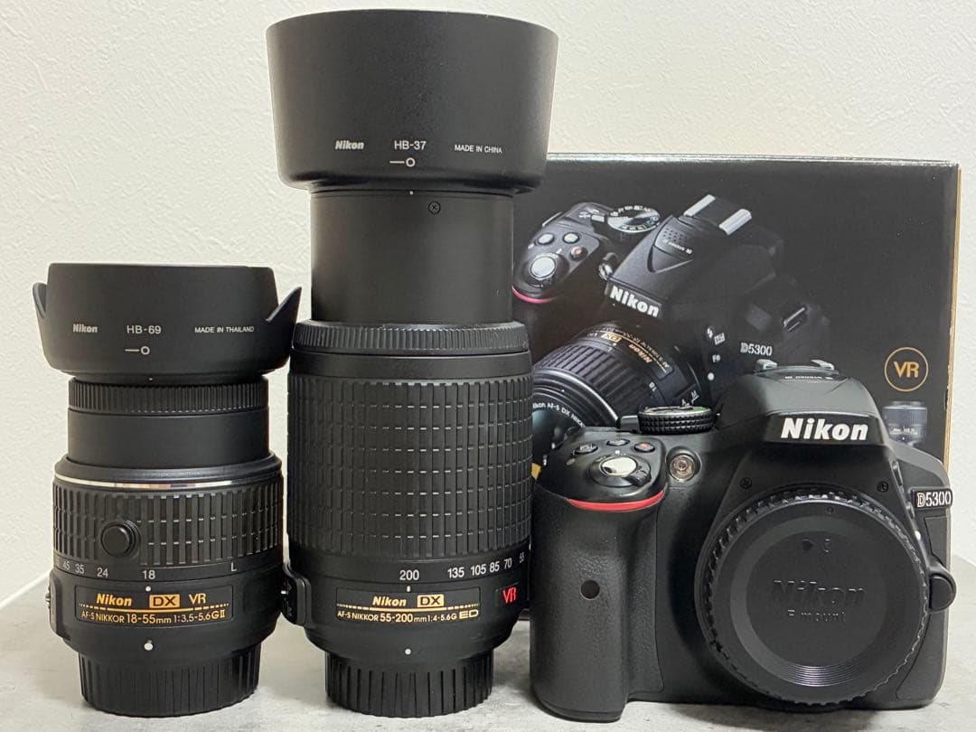 ⭐️美品⭐️ニコン Nikon D5300 & ダブルズームレンズキット