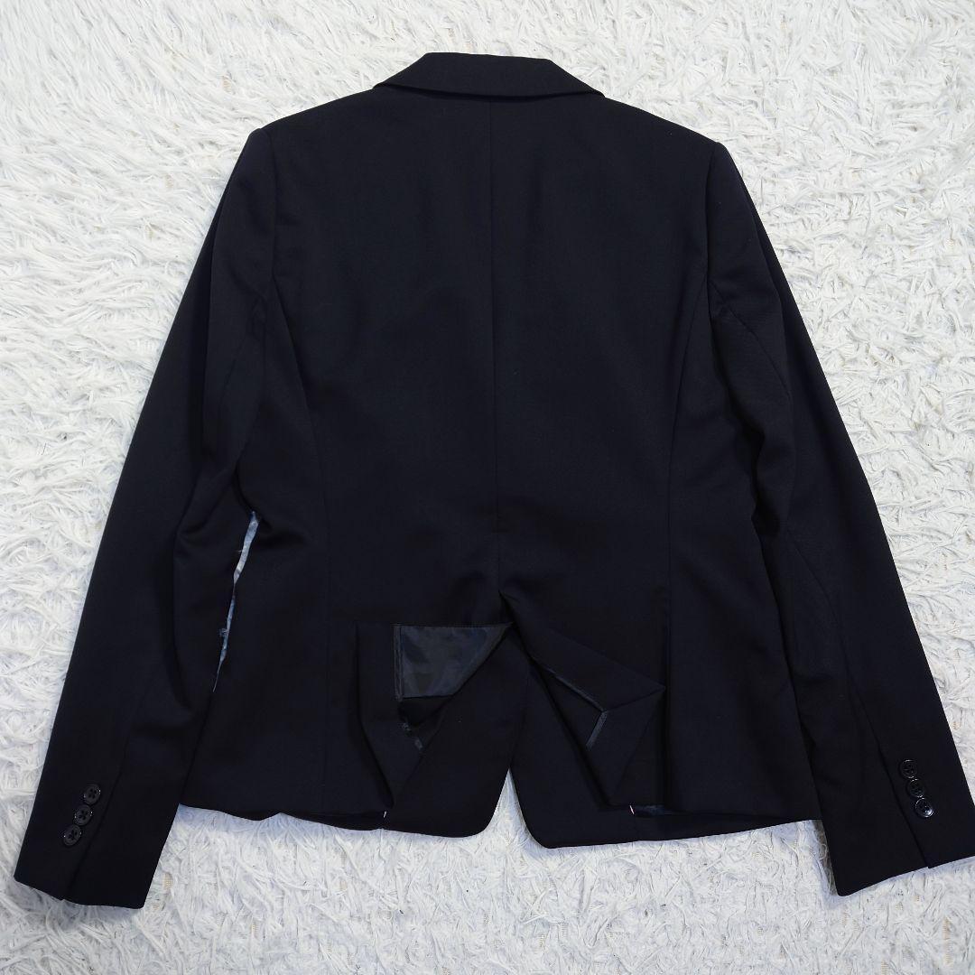 大きいサイズ　n line Precious　パンツスーツ　黒　15号13号