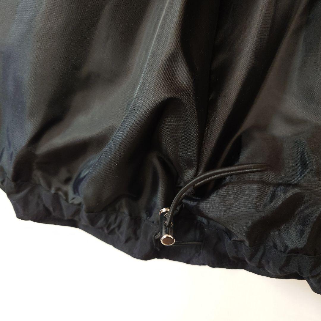 【タグ付新品】ヤマダヤ　ミディウミソリッド　ブラック フード付ダウンジャケット