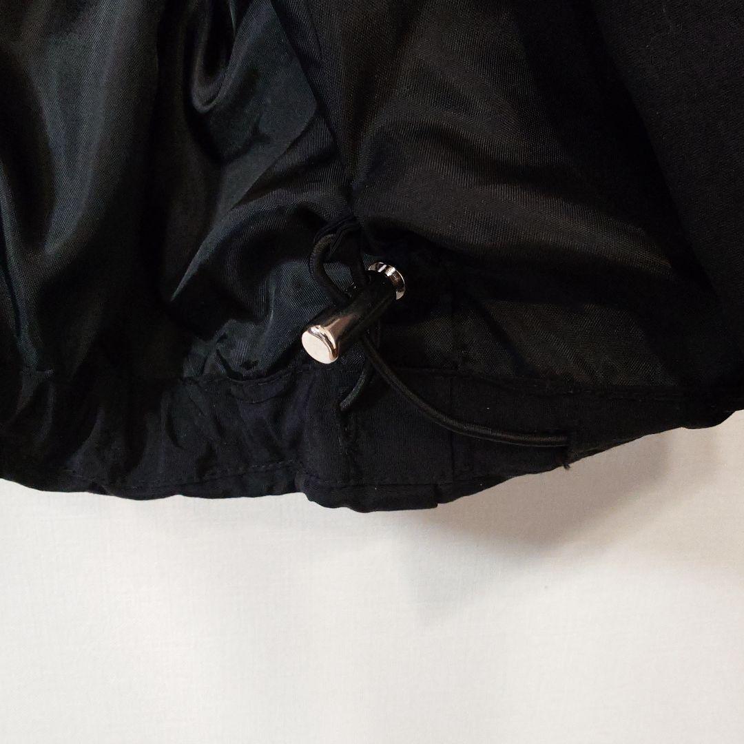 【タグ付新品】ヤマダヤ　ミディウミソリッド　ブラック フード付ダウンジャケット