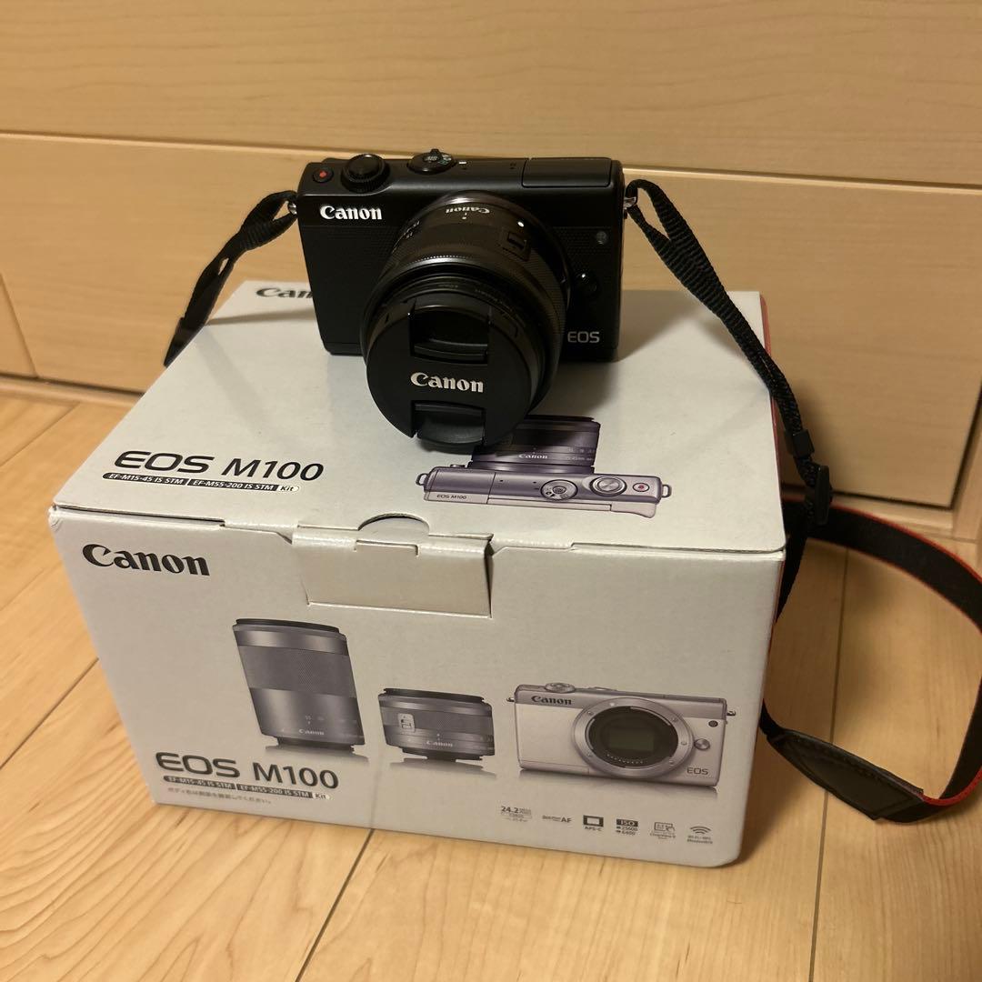 美品　Canon EOS M100 本体 箱付き