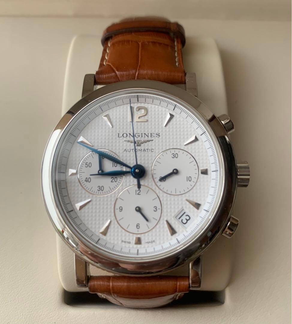 LONGINESロンジン グルドパリ クロノグラフ 腕時計