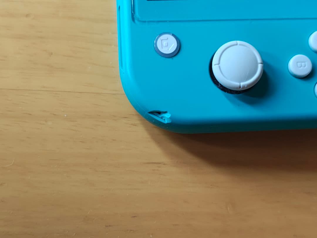 Nintendo Switch Lite アクアブルー 　ジャンク品　ケース付き