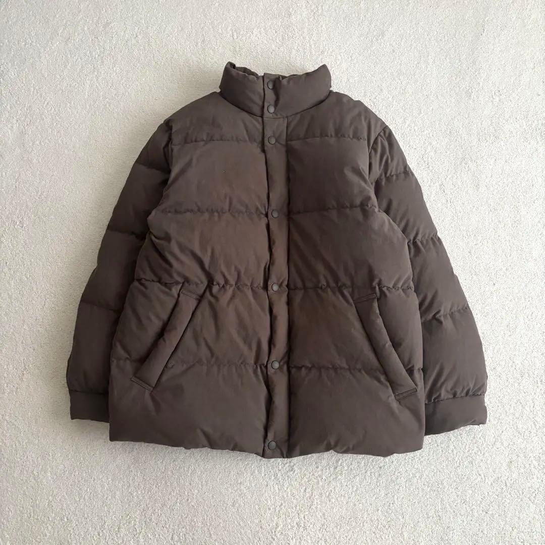 スティーブアラン　コットンダウン　ブルゾン　ブラウン【定価5.2万】