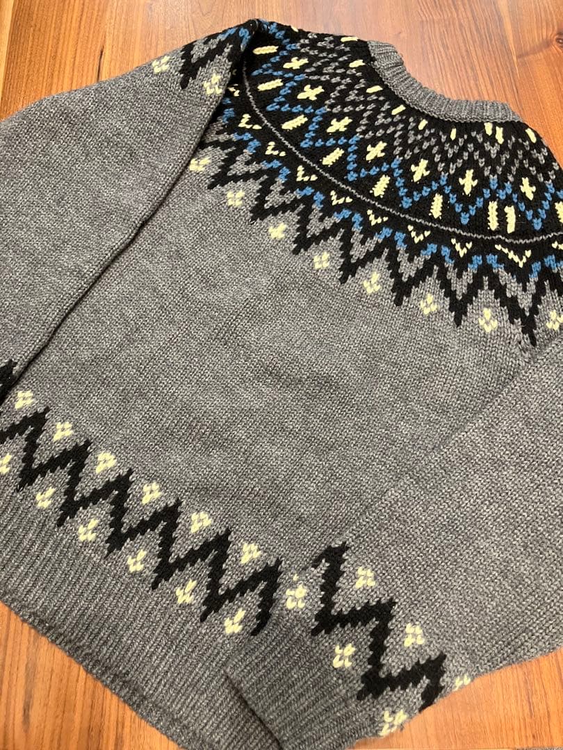 た*き様 WIND AND SEA SEAロゴ ニットセーター XL ウィンダン