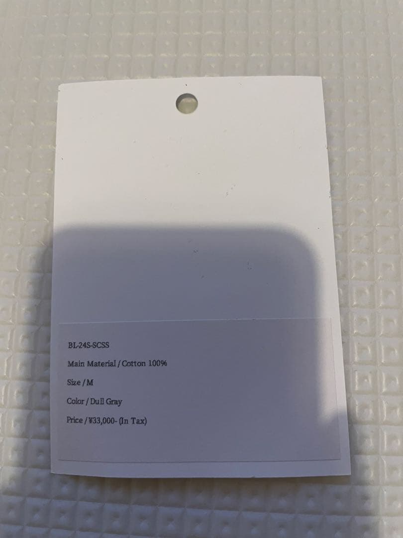 トップス Blanc YMSummer Corduroy Skipper Shirt