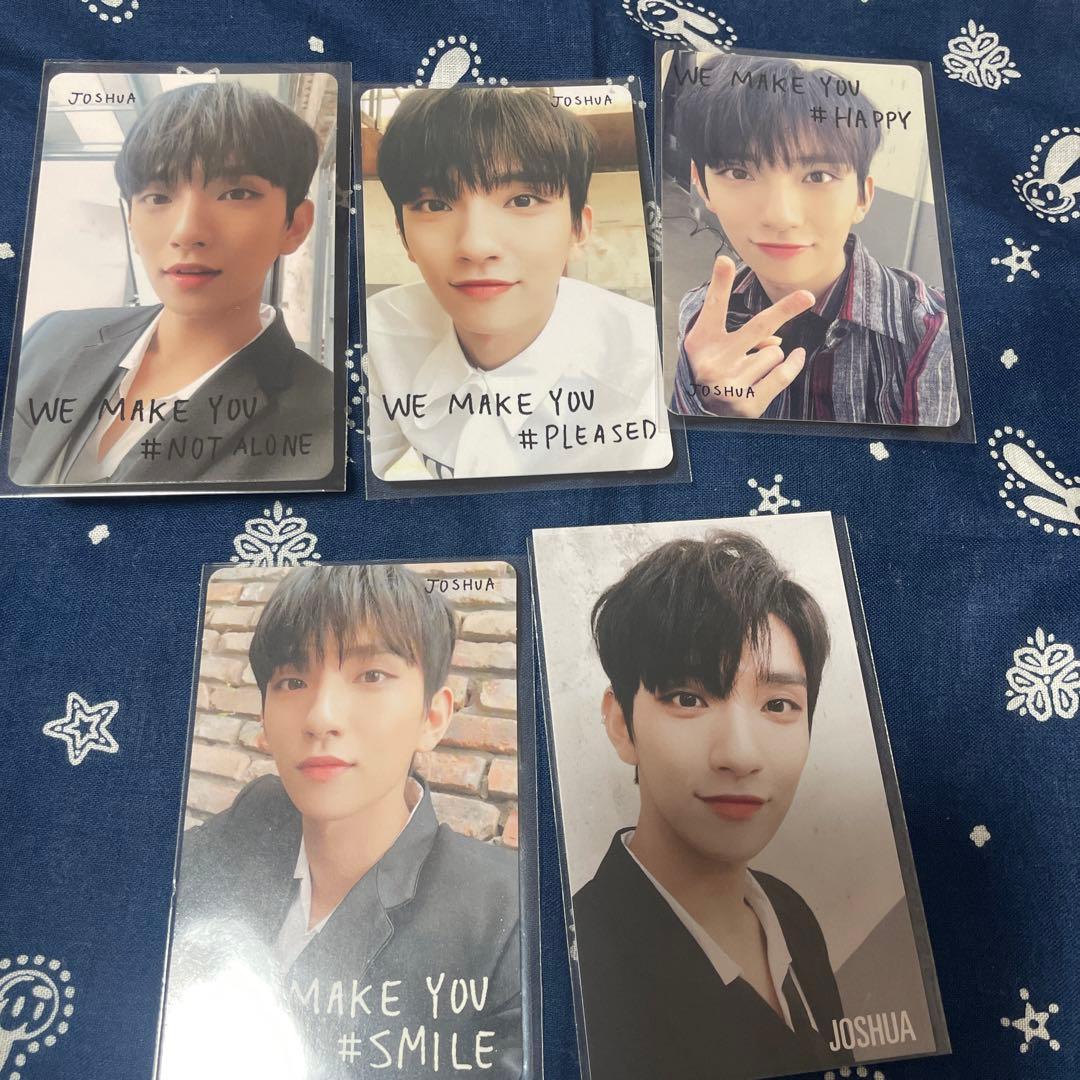 SEVENTEEN ジョシュア　トレカ we make you HMV