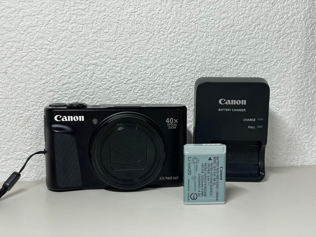 【極美品・箱付き】Canon SX740 HS コンパクトデジタルカメラ