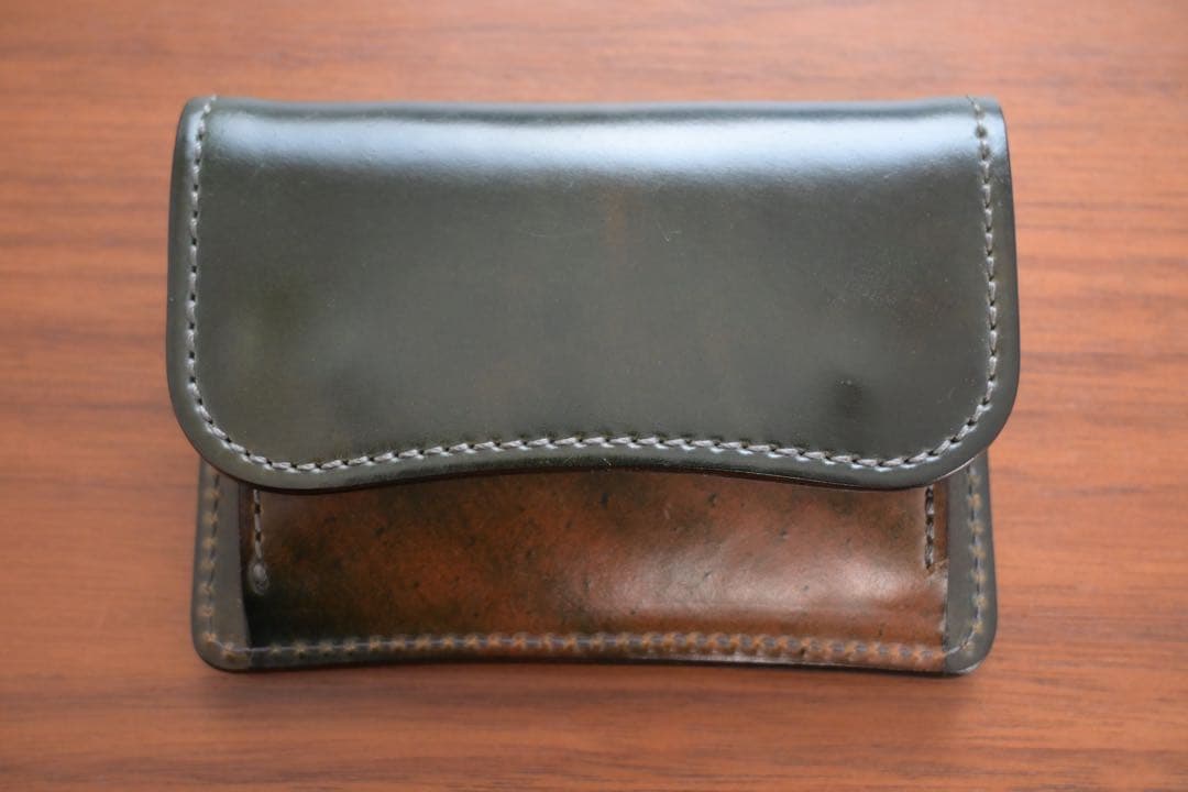 【希少】ワイルドスワンズ　シェルコードバン　マーブル　タング