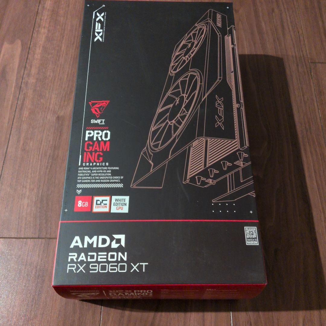 XFX Radeon RX 9060 XT 8GB ホワイト(保証書付き)