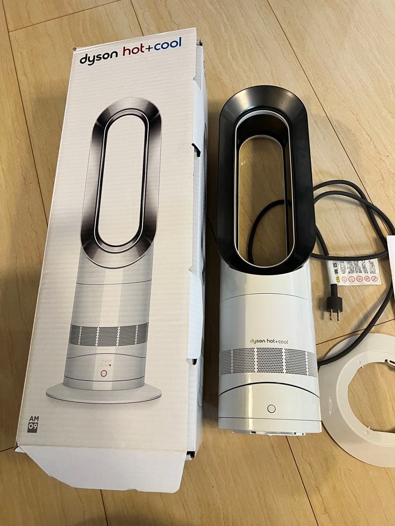 Dyson Hot+Cool ファンヒーター AM09（ホワイト/ニッケル）
