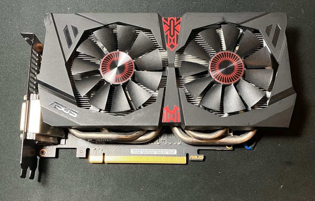 ASUS グラフィックボード GTX1060 6GB