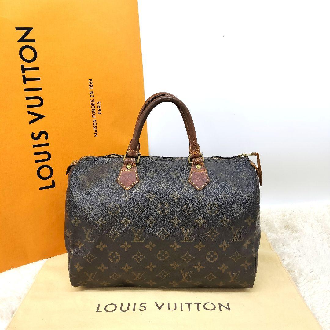 正規品 ルイヴィトン スピーディ30 モノグラム ボストンバッグ M41526