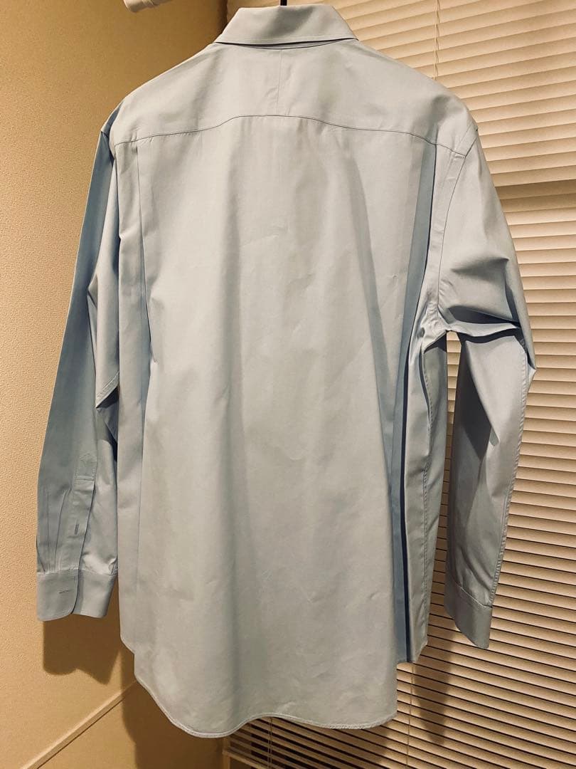 トップス 24ss AURALEE washed finx twill shirt 3