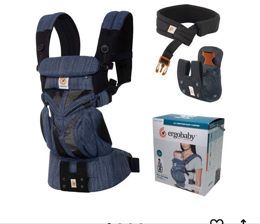 Ergobaby ベビーキャリア CREGBCS360PNDIGO インディゴ