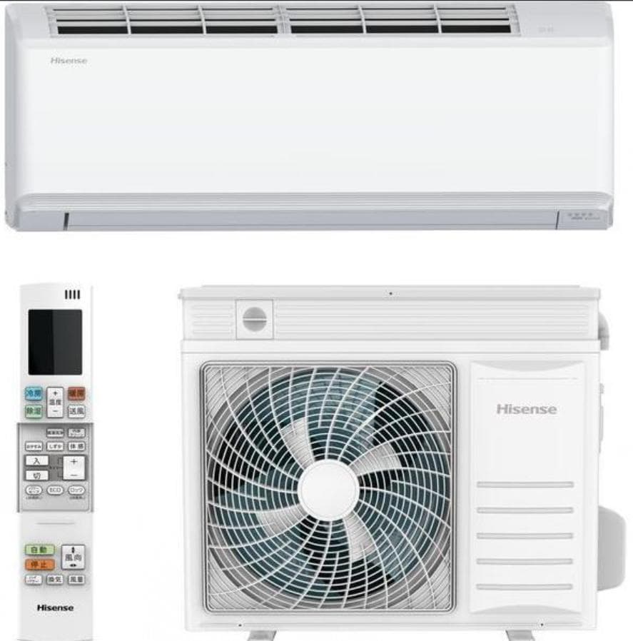 アウトレットHisense HA-G28EE1-W エアコン換気WiFi