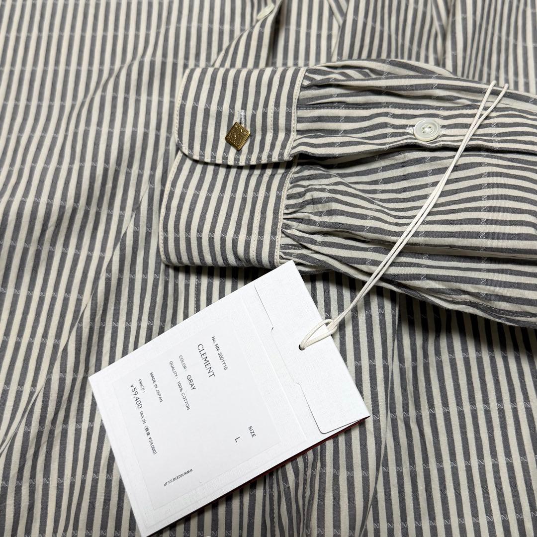 25AW 26SS NICENESS ナイスネス　CLEMENT シャツ L