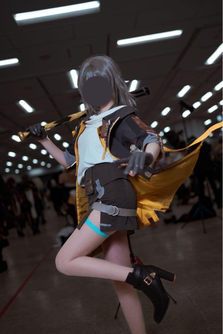 三分妄想 開拓者 星 ウィッグ 武器付き 崩壊スターレイル コスプレ