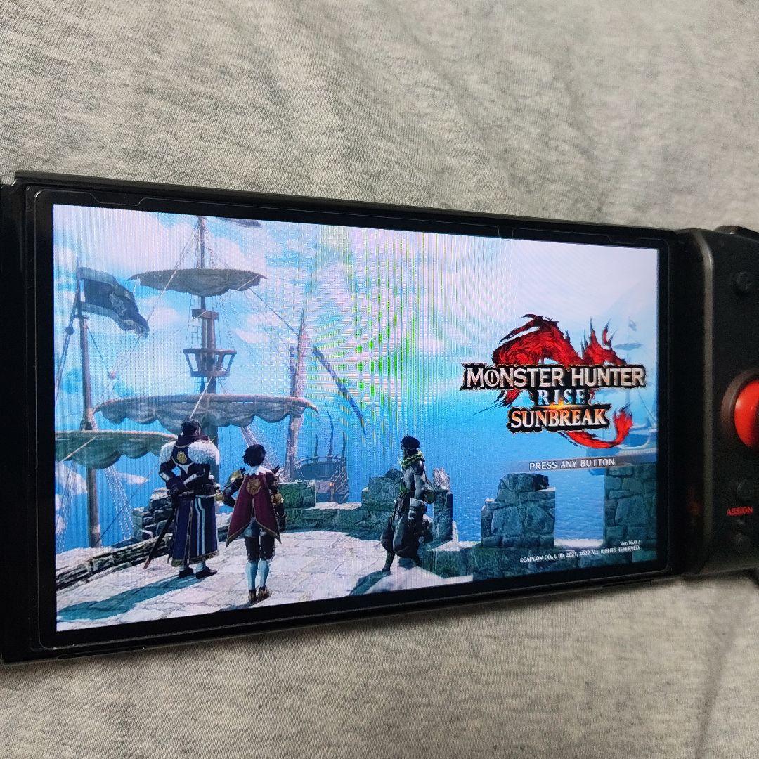 Nintendo Switch 有機ELモデル 本体 ブラック　サンブレイク