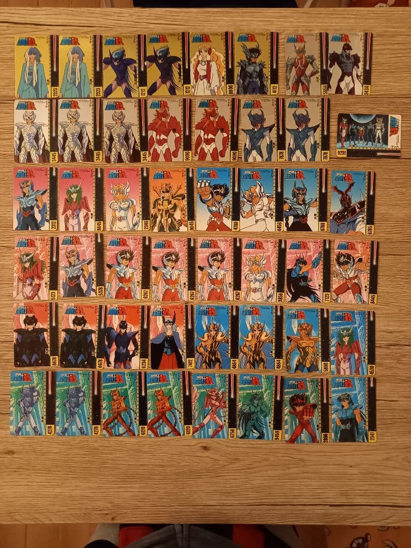 『超希少激レアあり』聖闘士星矢 カードセット185枚