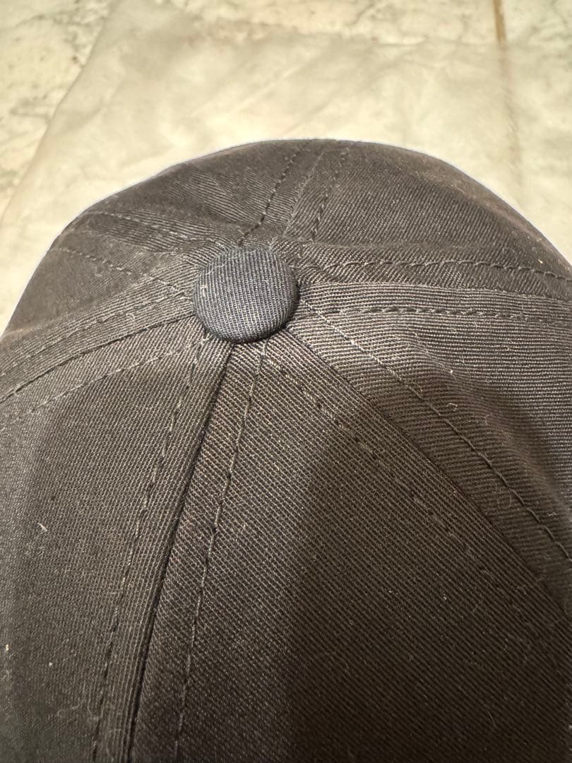 【美品】CELINE ベースボールキャップ Lサイズ ブラック