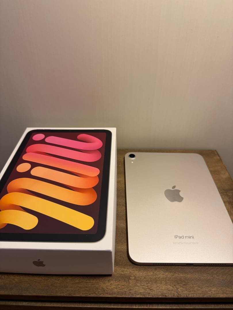 美品【純正ケース付き】第7世代 iPad mini 128GB スターライト