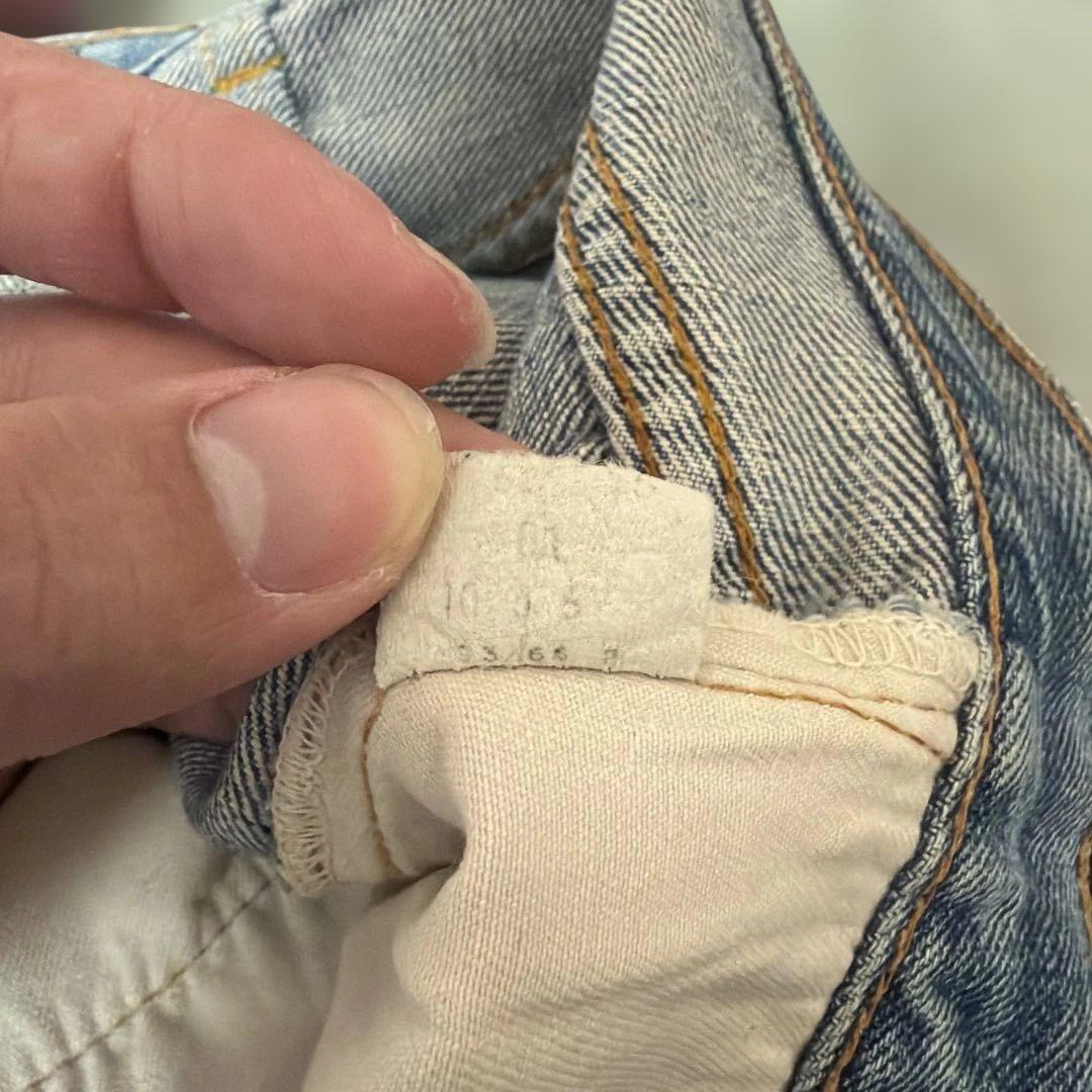 70's LEVI’S 66前期 501 刻印6 赤耳 シングルステッチ