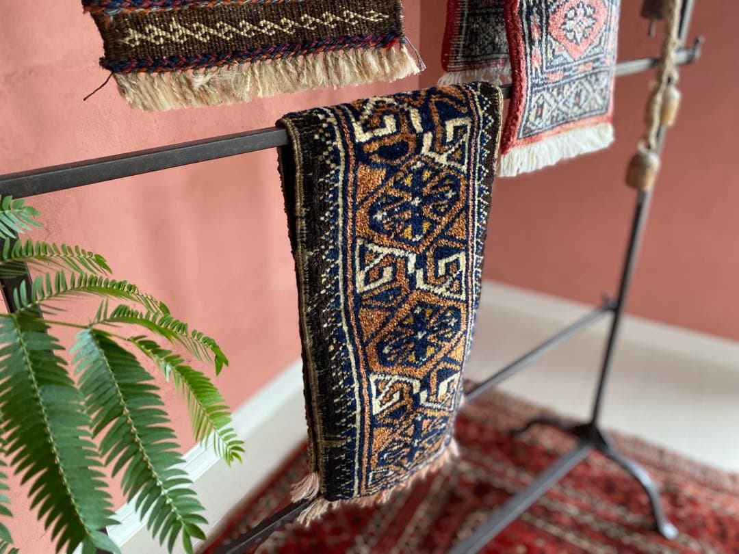 ヴィンテージラグ バルーチ ミニランナーラグ