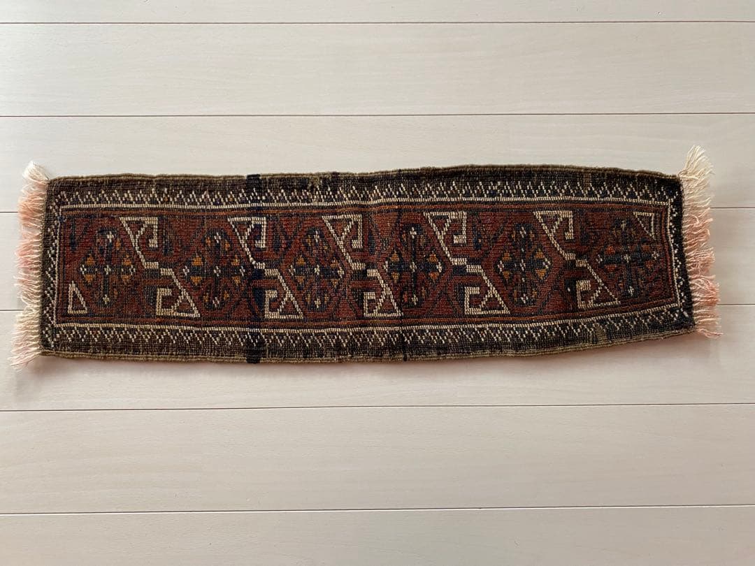 ヴィンテージラグ バルーチ ミニランナーラグ