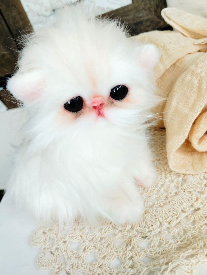 エキゾチック♡子猫のぷんちゃん♡アートドール♡ぬいぐるみ♡