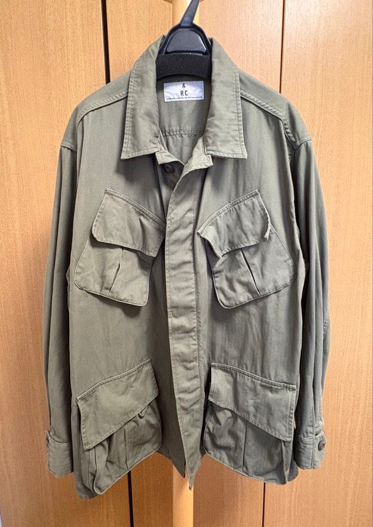 & RC ミリタリージャケット
