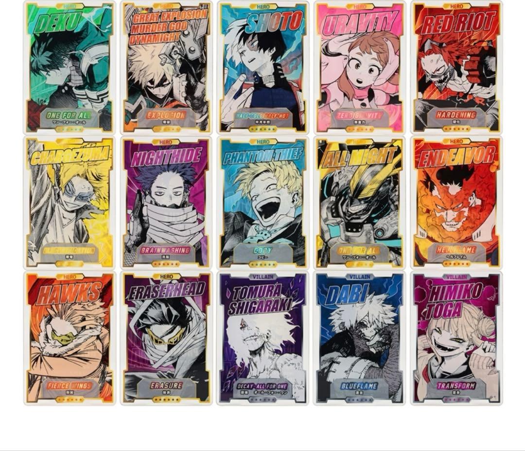 ジャンフェス2026 ヒロアカ　ステータスカードコレクション第2弾 コンプセット